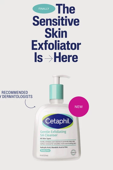 Cetaphil Gentle Exfoliating SA Temizleyici 237ML - 7