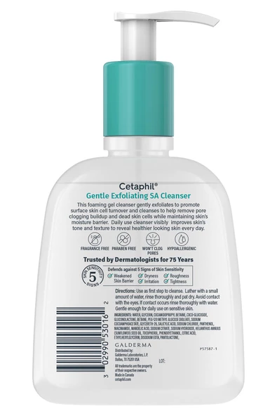 Cetaphil Gentle Exfoliating SA Temizleyici 237ML - 2