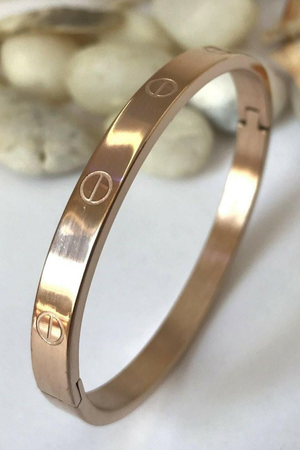 Soobepark Love Bangle Kalın Çelik Bileklik - 2