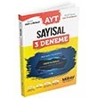 AYT Sayısal 3 Deneme Matematik - Fen Bilimleri Miray Yayınları