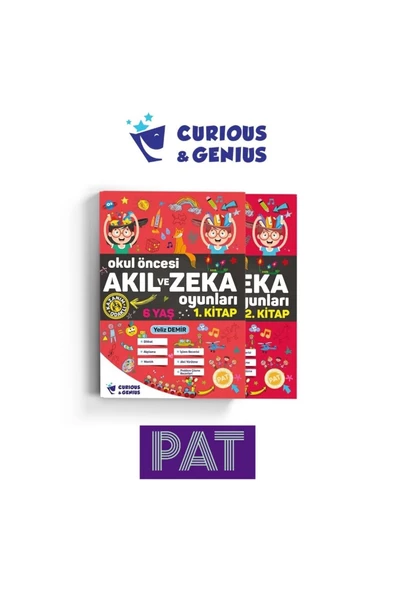 Pat Yayınları Okul Öncesi Akıl Ve Zeka Oyunları 6 Yaş Seti