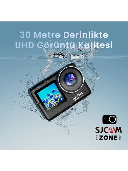 Sjcam SJ10 Pro Dual Screen Wi-Fi 4K Aksiyon Kamerası - 4
