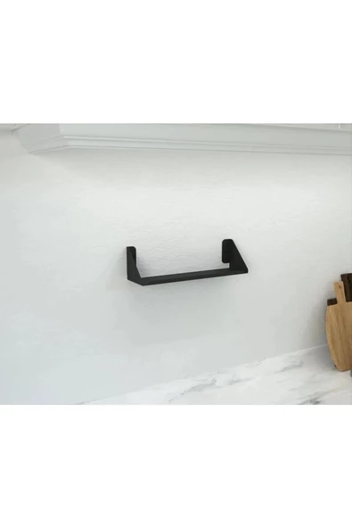 Modern Metal Baharatlık Rafı / Minimalist Tasarım Mutfak Depolama Duvar Rafı Metal Raf - Resim 5