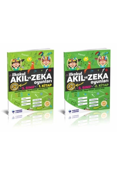 Ilkokul 3. Sınıf Akıl Ve Zeka Oyunları 2'li Etkinlik Seti Curious&genius - 1