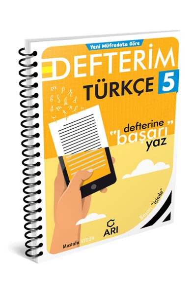 5. Sınıf Türkçe Konu Anlatımlı Defterim Arı Yayın 2025 Yeni Basım