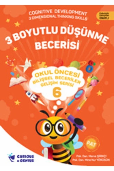 3 Boyutlu Düşünme Becerisi - Okul Öncesi Bilişsel Beceriler Gelişim Serisi 6