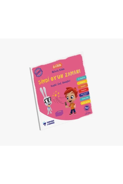 Şimdi Oyun Zamanı - Briko Aktivite Kitabı - Keşfet, Üret, Dönüştür!