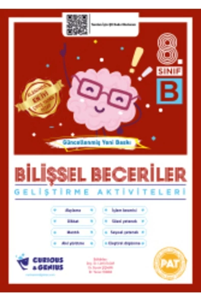 Bilişsel Beceriler Geliştirme Aktiviteleri 8. Sınıf Seti (a-b-c) 3 Kitap Güncellenmiş Yeni Baskı - 3