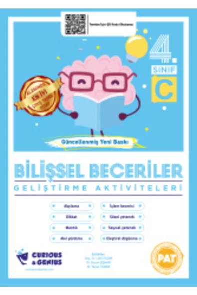 Bilişsel Beceriler Geliştirme Aktiviteleri 4. Sınıf Seti (a-b-c) 3 Kitap Güncellenmiş Yeni Baskı - 4
