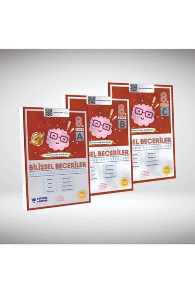 8. Sınıf Bilişsel Beceriler Geliştirme Aktiviteleri Seti (a-b-c) ürün görseli 1