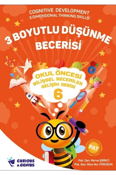 3 Boyutlu Düşünme Becerisi - Okul Öncesi Bilişsel Beceriler Gelişim Serisi 6 - 2