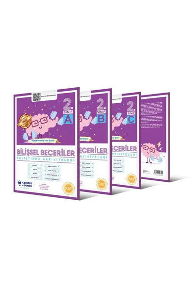 2. Sınıf - Bilişsel Beceriler Geliştirme Aktiviteleri Seti (3 Kitap) - 2