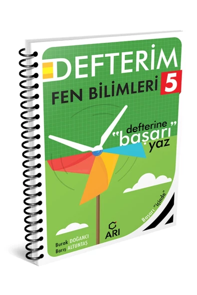 ARI YAYINCILIK 5.SINIF FEN BİLİMLERİ DEFTERİM YENİ