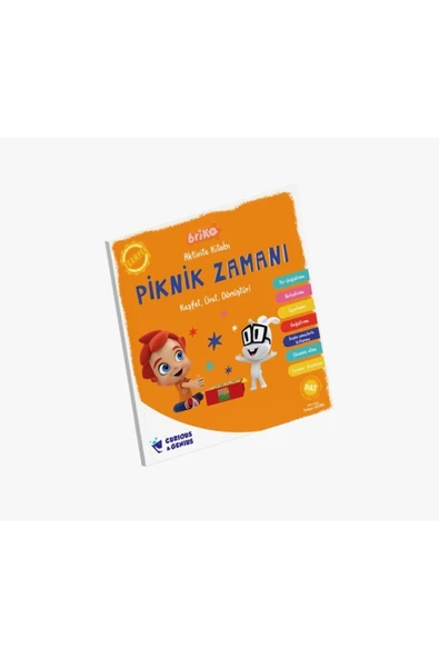 Piknik Zamanı - Briko Aktivite Kitabı - Keşfet, Üret, Dönüştür! ürün görseli 1