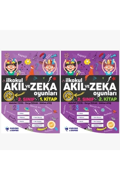 2. Sınıfa Özel Dikkat Geliştirme Ve Aktivite Setleri (3 Set Takım) (bilsem Hazırlık) - 4