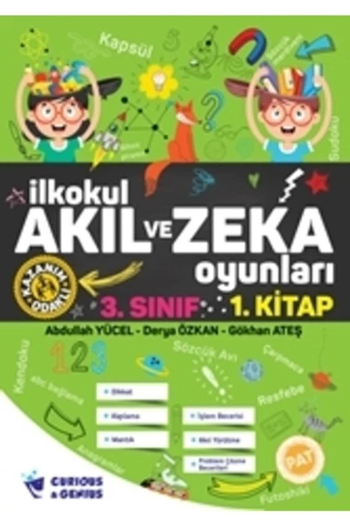 Ilkokul Akıl Ve Zeka Oyunları 3. Sınıf Seti ( 2 Kitap) Güncellenmiş Yeni Baskı - 2