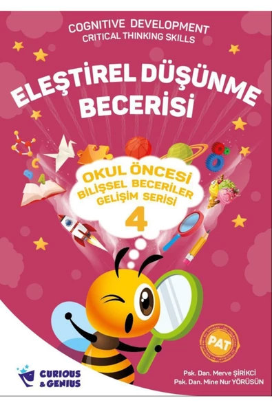 Eleştirel Düşünme Becerisi - Okul Öncesi Bilişsel Beceriler Gelişim Serisi 4 - 1