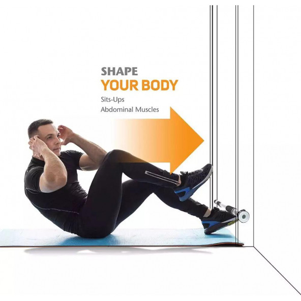 Leyaton 63-100 M Krom Kapı Barı Koridor Barfiksi Barfix Spor Aleti Demiri Barfiks Çubuğu - 4