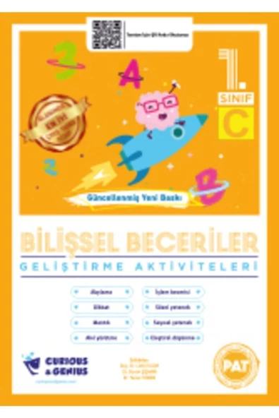 Bilişsel Beceriler Geliştirme Aktiviteleri 1. Sınıf Seti (a-b-c) 3 Kitap Güncellenmiş Yeni Baskı - Resim 4