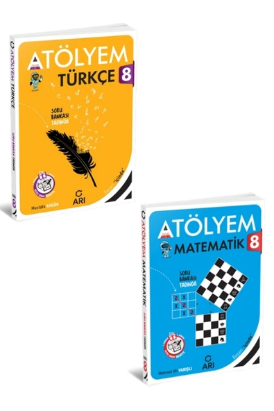 Arı Yayınları Türkçe+Matematik Atölyem (Yazılı Eki Hediyeli) set