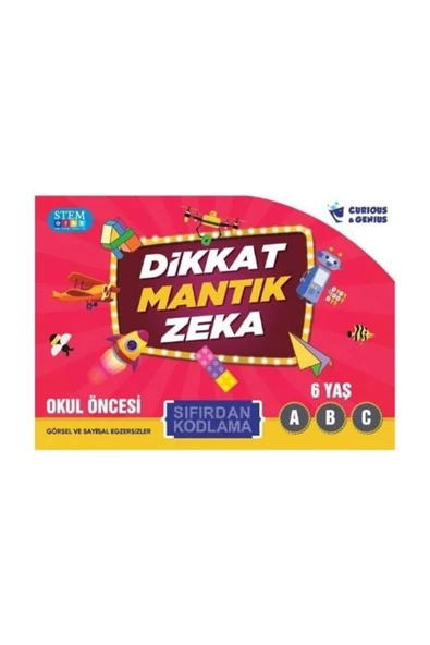 Curinous Genius Okul Öncesi Dikkat Mantık Zeka Sıfırdan Kodlama