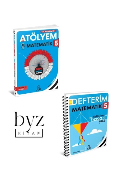 Yeni Müfredat 2025 5.Sınıf Matematik Atölyem  Defterim Set