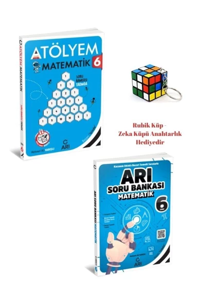 ARI YAYINCILIK 6.SINIF MATEMATİK ATÖLYEM - MATEMATİK SORU BANKASI- HEDİYELİ