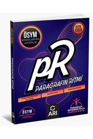 ARI YAYINLARI ÖSYM PARAGRAFIN RİTMİ 2025 ÖZEL GÜNCEL BASKI