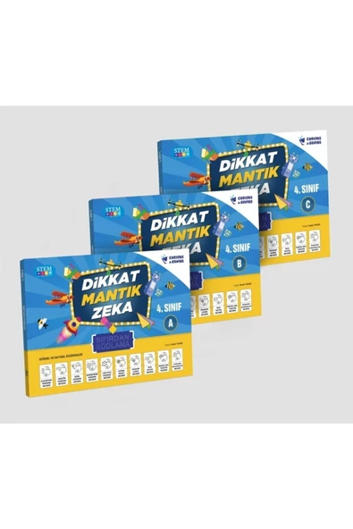 Yayınları 4. Sınıf Dikkat Mantık Zeka Sıfırdan Kodlama Seti - 1