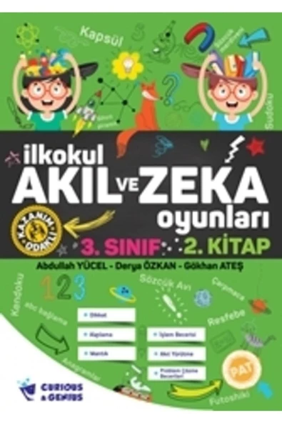 Ilkokul Akıl Ve Zeka Oyunları 3. Sınıf Seti ( 2 Kitap) Güncellenmiş Yeni Baskı - 3