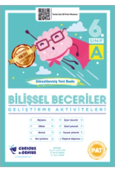 Bilişsel Beceriler Geliştirme Aktiviteleri 6. Sınıf Seti (a-b-c) 3 Kitap Güncellenmiş Yeni Baskı - 2