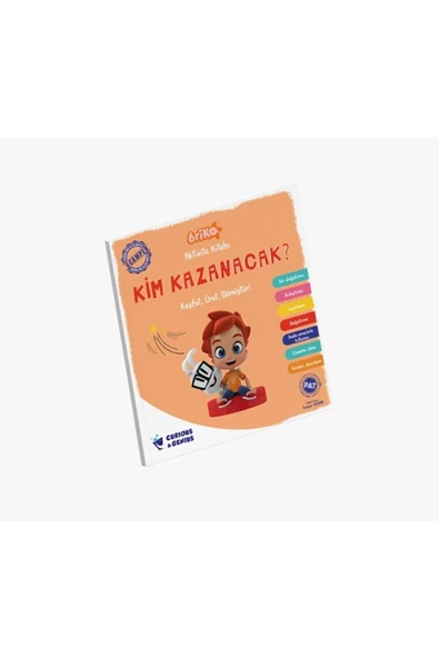 Kim Kazanacak -briko Eğitici Aktivite Kitabı - Keşfet, Üret, Dönüştür! Curious&genius
