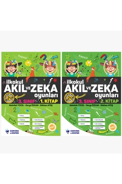 3. Sınıfa Özel Dikkat Geliştirme Ve Aktivite Setleri (3 SET TAKIM) (BİLSEM HAZIRLIK) - 2