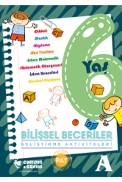 Bilişsel Beceriler Geliştirme Aktiviteleri 6 Yaş Seti (a-b-c) 3 Kitap Güncellenmiş Yeni Baskı - 2