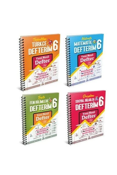 6.sınıf Akıllı Defter Seti