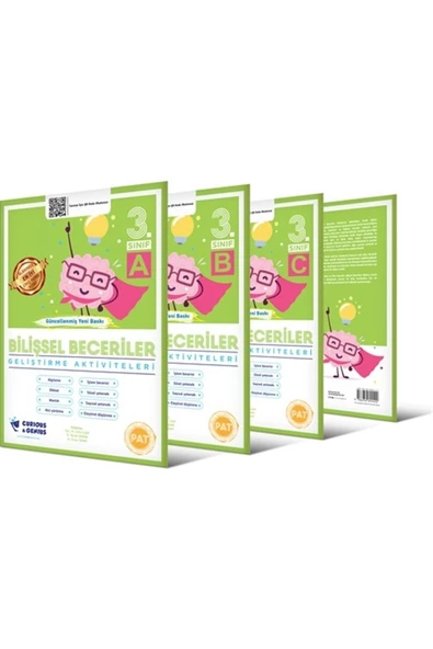 3. Sınıf Bilişsel Beceriler Geliştirme Aktiviteleri Seti A B C Seri