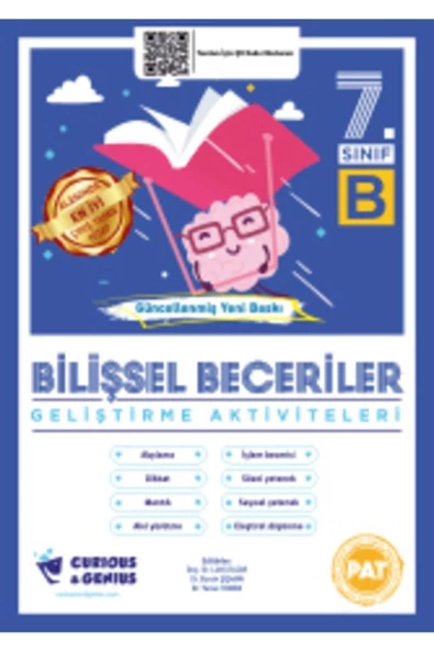 Bilişsel Beceriler Geliştirme Aktiviteleri 7. Sınıf Seti (a-b-c) 3 Kitap Güncellenmiş Yeni Baskı - Resim 3