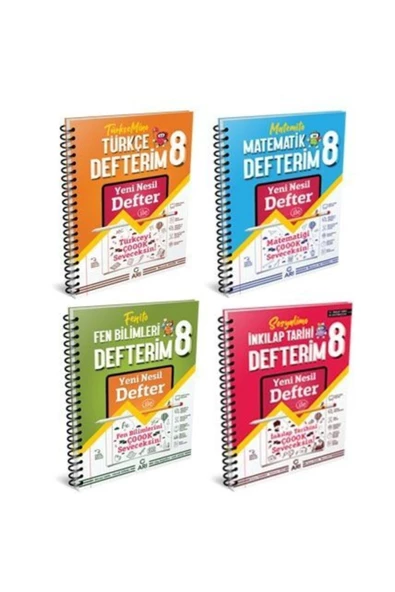 8.sınıf Akıllı Defter Seti