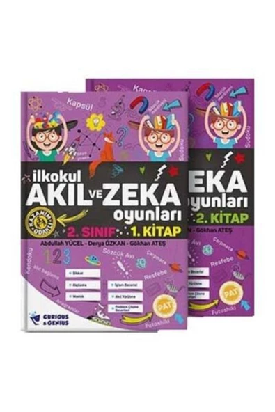 Curious&genius Yayınları 3. Sınıf Ilkokul Akıl Ve Zeka Oyunları Seti - 1