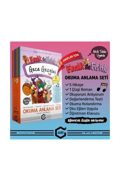 2. Sınıf Fındık Ile Fıstık Okuma Seti 2022/23
