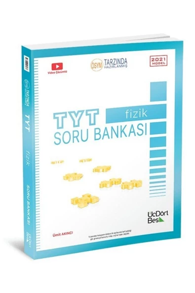 345 Yayınları 2021 Tyt Fizik Soru Bankası
