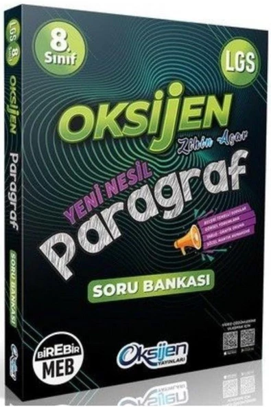 Oksijen 8. Sınıf Paragraf Oksijen Soru Bankası
