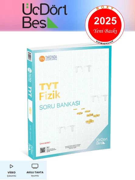 345 - TYT Fizik Soru Bankası - GÜNCEL BASKI