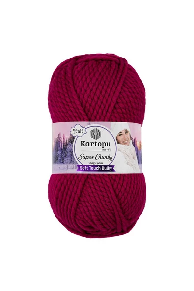 1 Adet Super Chunky Kalın Kışlık El Örgü Ipliği 100 Gr K799 - 1