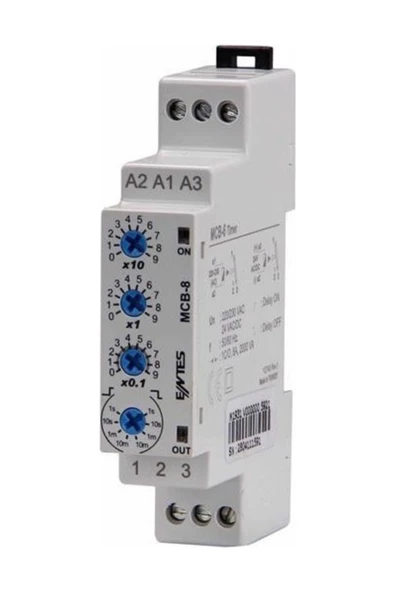 ENTES MCB-08 ZAMAN RÖLESİ