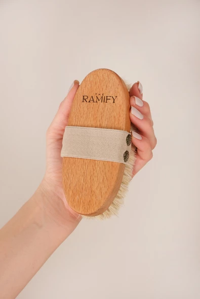 %100 Doğal At Kılı Selülit Fırçası Ve Batık Tüy Karşıtı - 3