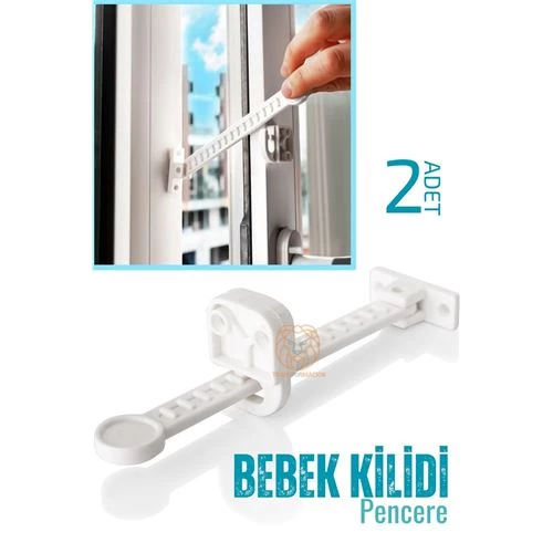 Findit Bebek Kilidi Ayarlanabilir Pencere Kilidi 2 Adet 330799