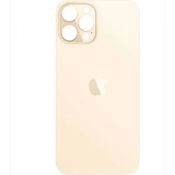 Gmr Iphone  Uyumlu 12 Pro Kapak Arka Pil Kapağı Gold