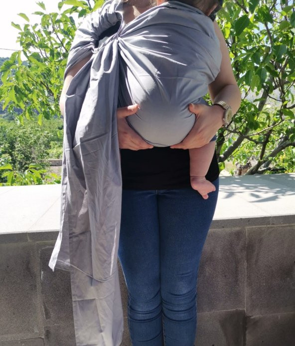 Organik Kumaş Baby Sling Kanguru - 2