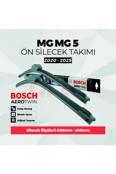 Bosch MG MG 5 Bosch Aerotwin Ön Silecek Takımı 2020-2025